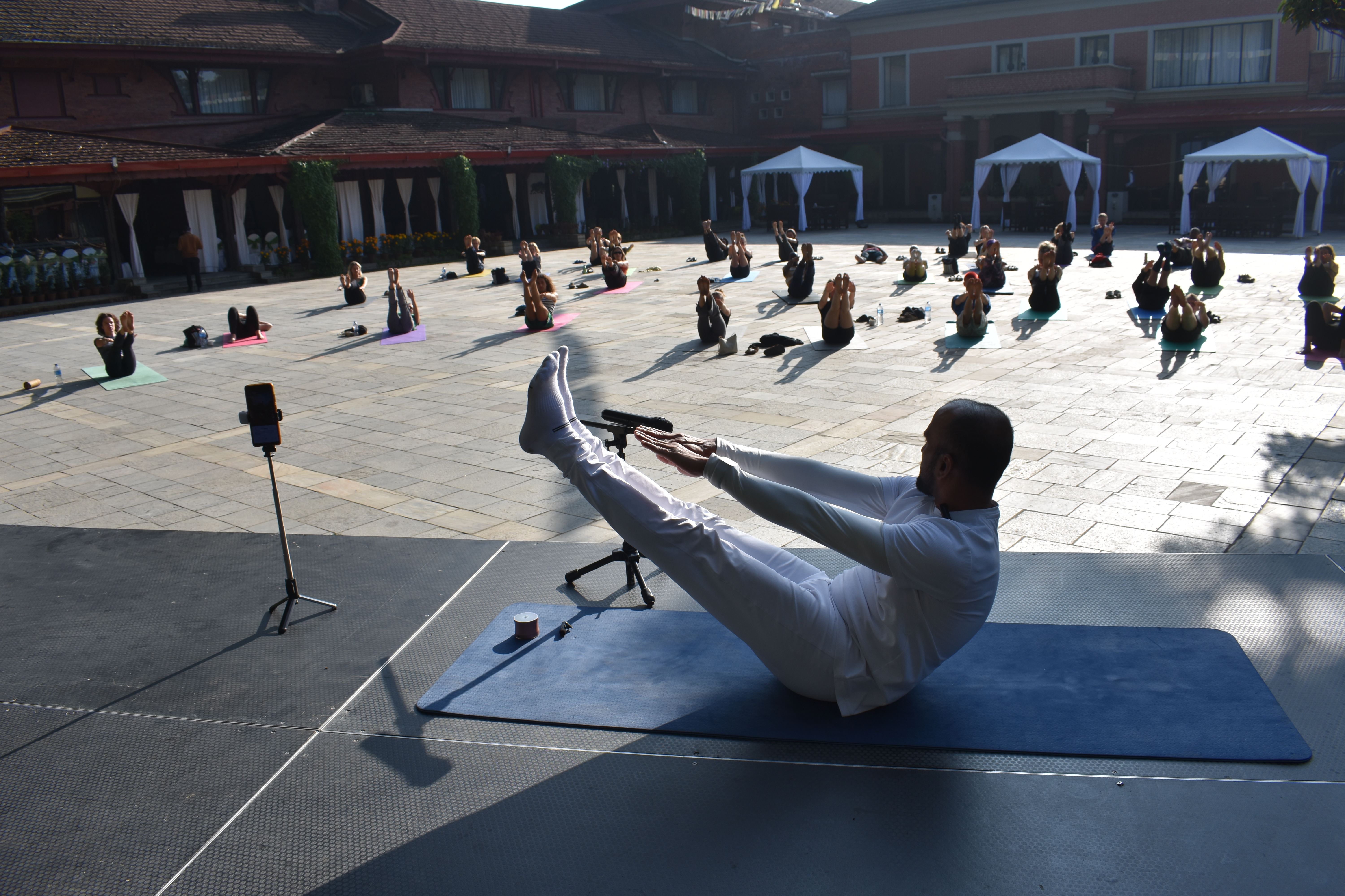 Corporate Yoga Session